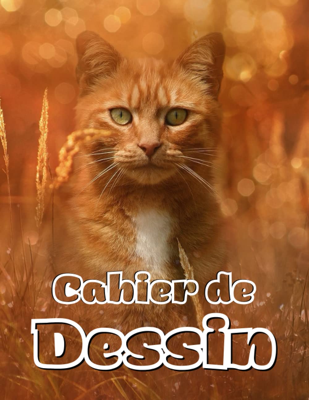 cahier de dessin: carnet de dessin - format A4 - 100 pages blanches - couverture souple - pour dessiner, écrire ou faire des croquis