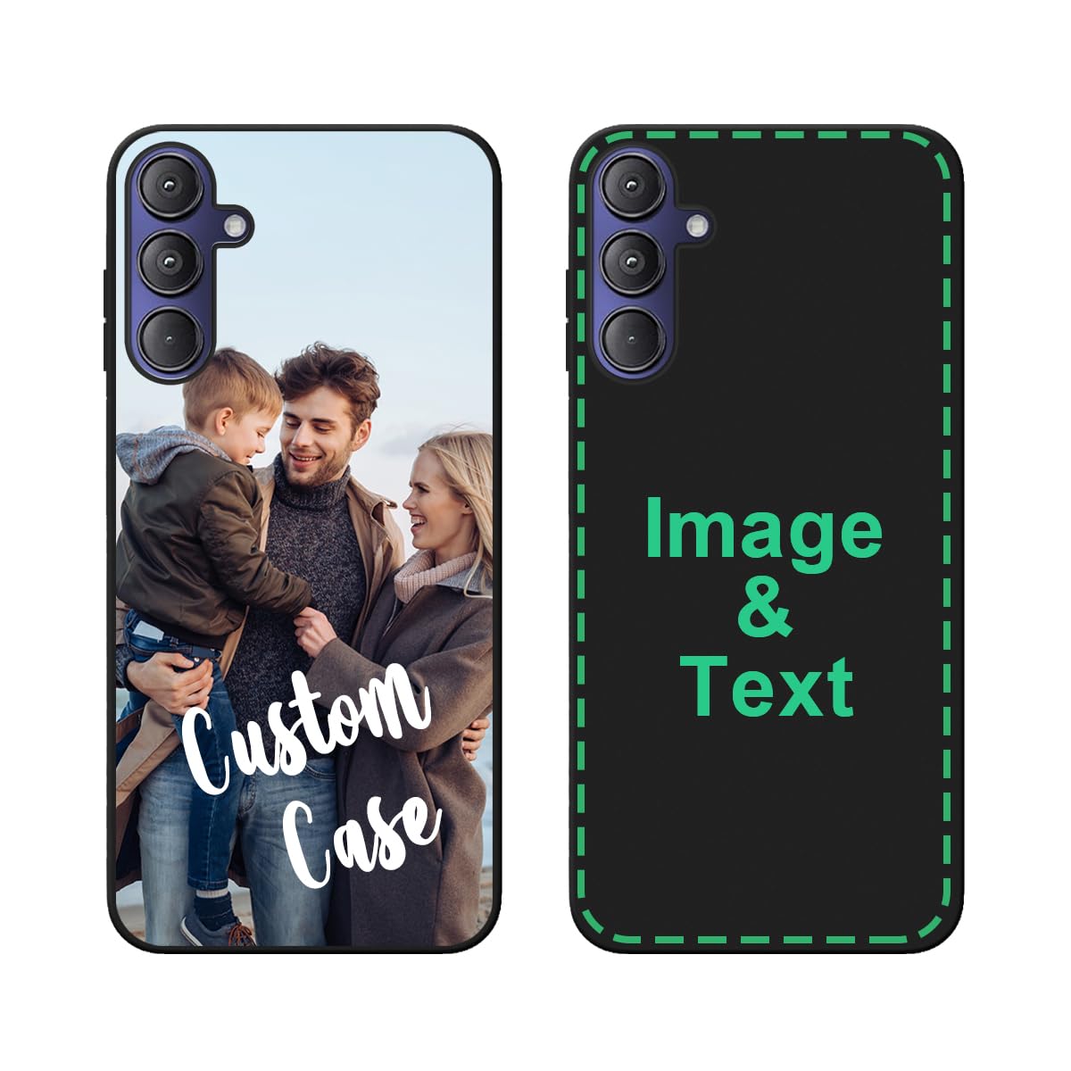 WOWTIFY Custom Phone Case for Gabb Phone 4 Pro Personalized Photo Soft Cover Customized Picture Name Handwriting Gift for Birthday Xmas Valentines