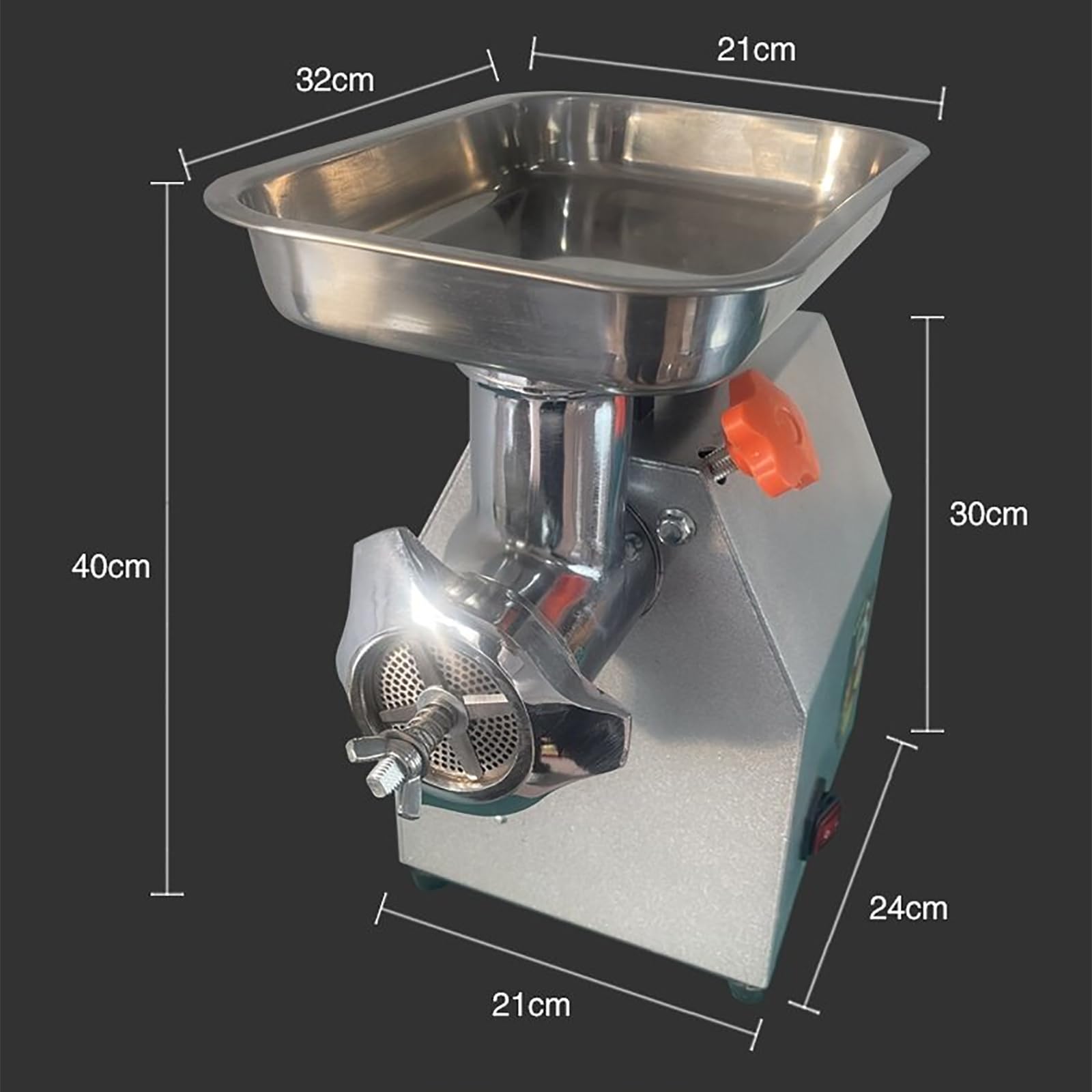 Macchina per pellet per alimenti, 900 W, elettrica per animali, include 3 piastre in pellet per una migliore nutrizione dei mangimi, ideale per negozi di animali e allevatori