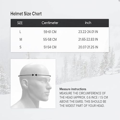 Miniatura 7 de OutdoorMaster Diamond MIPS - Casco de esquí, casco deportivo de nieve y snowboard para hombres, mujeres y jóvenes
