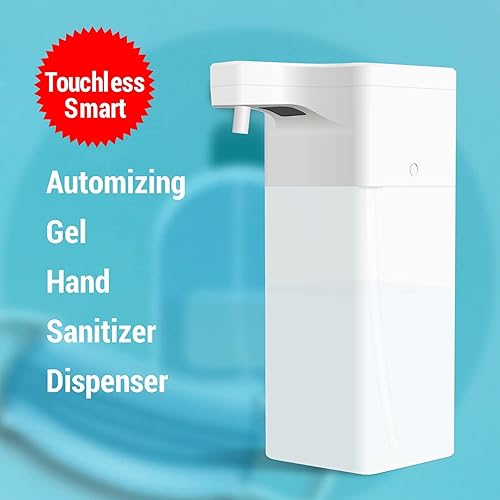 Miniatura 8 de Dispensador automático de jabón líquido sin contacto de 22 onzas, 5 niveles ajustables, compatible con varios jabones, capacidad de 8.8 fl oz, color