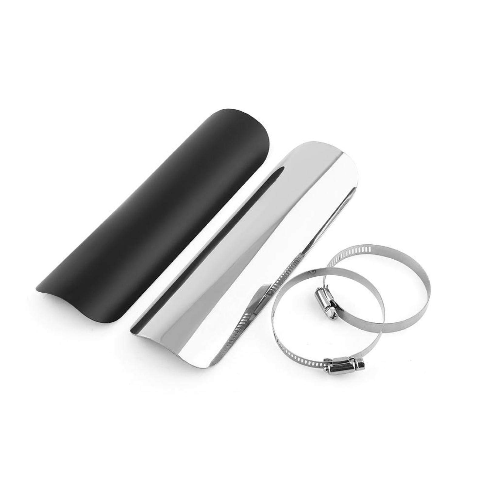 Scudo Termico Universale Per Marmitta Moto - Protezione Da Calore E Ustioni, In Acciaio Per Chopper E Cruiser - Foto 4