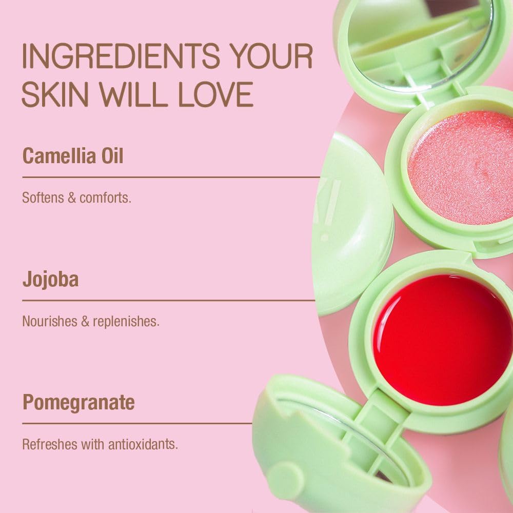 Amazon.com : Pixi Beauty LipMask | Tinted Hydrating and Moisturizing Lip  Balm Jelly |Lip Gloss Infused with Camellia, Jojoba and Pomegranate