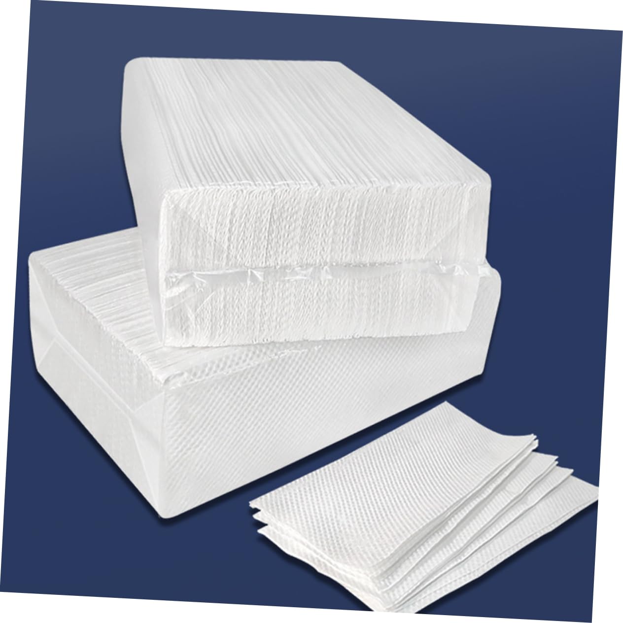 VALICLUD Salviette Asciugamani di Carta Multifunzione, Carta Spessa e Assorbente, 5 Borse da 120 Fogli, Ricarica per Dispenser Cucina e Ristoranti, Toilet Paper
