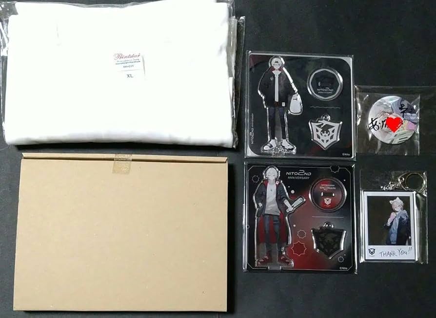 Amazon.co.jp: 弐十 VTuber にと さくしゃ2 2周年 アクスタ 缶