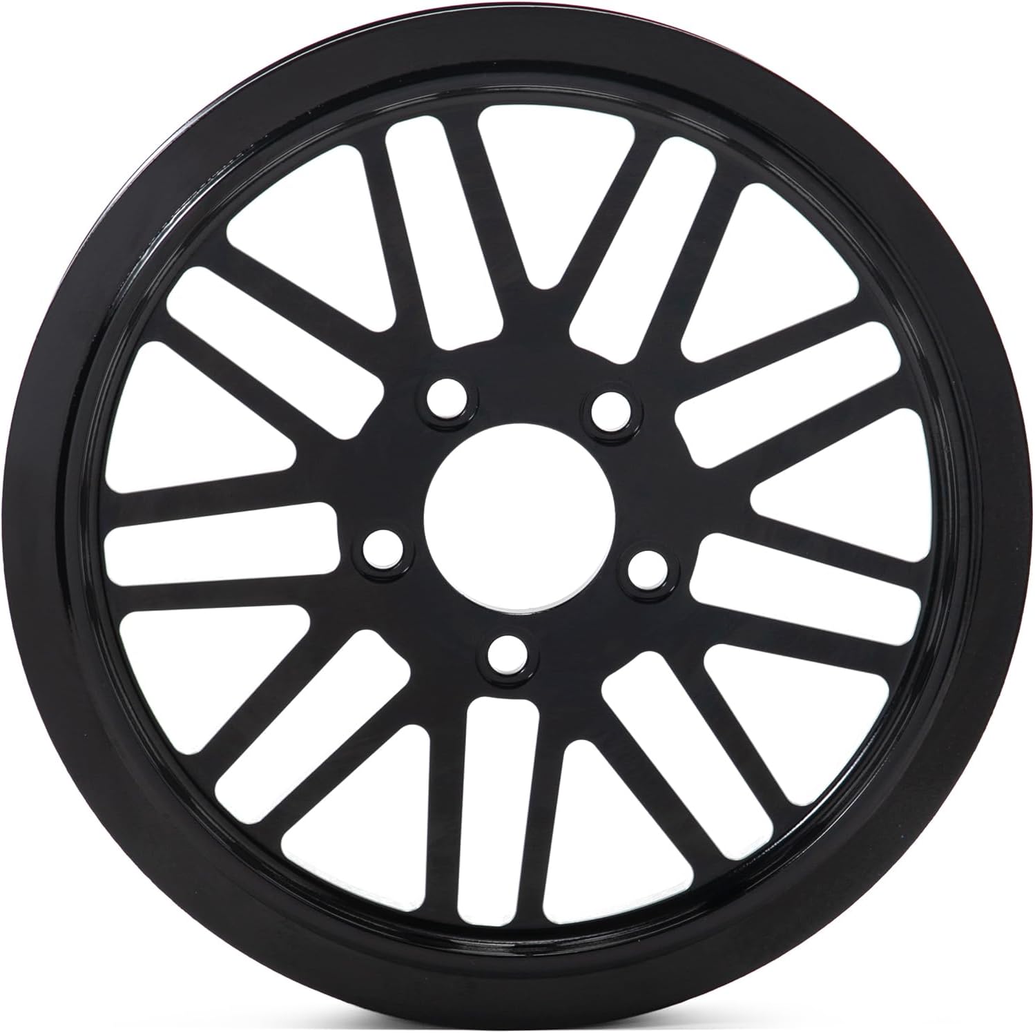 TOFR Rear Pulley 66 Tooth 1" Spoke for Harley Touring Electra Glide Road King 07 08 Dyna 07-17 Softail FLST FLS FXSTD 07-11