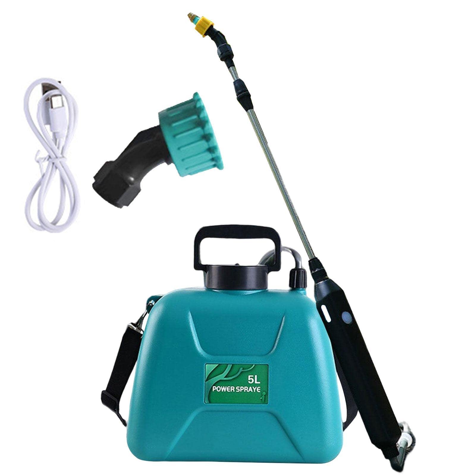 Spruzzatore a batteria da 1/2 – Spruzzatore per prato da giardino da 5 l
