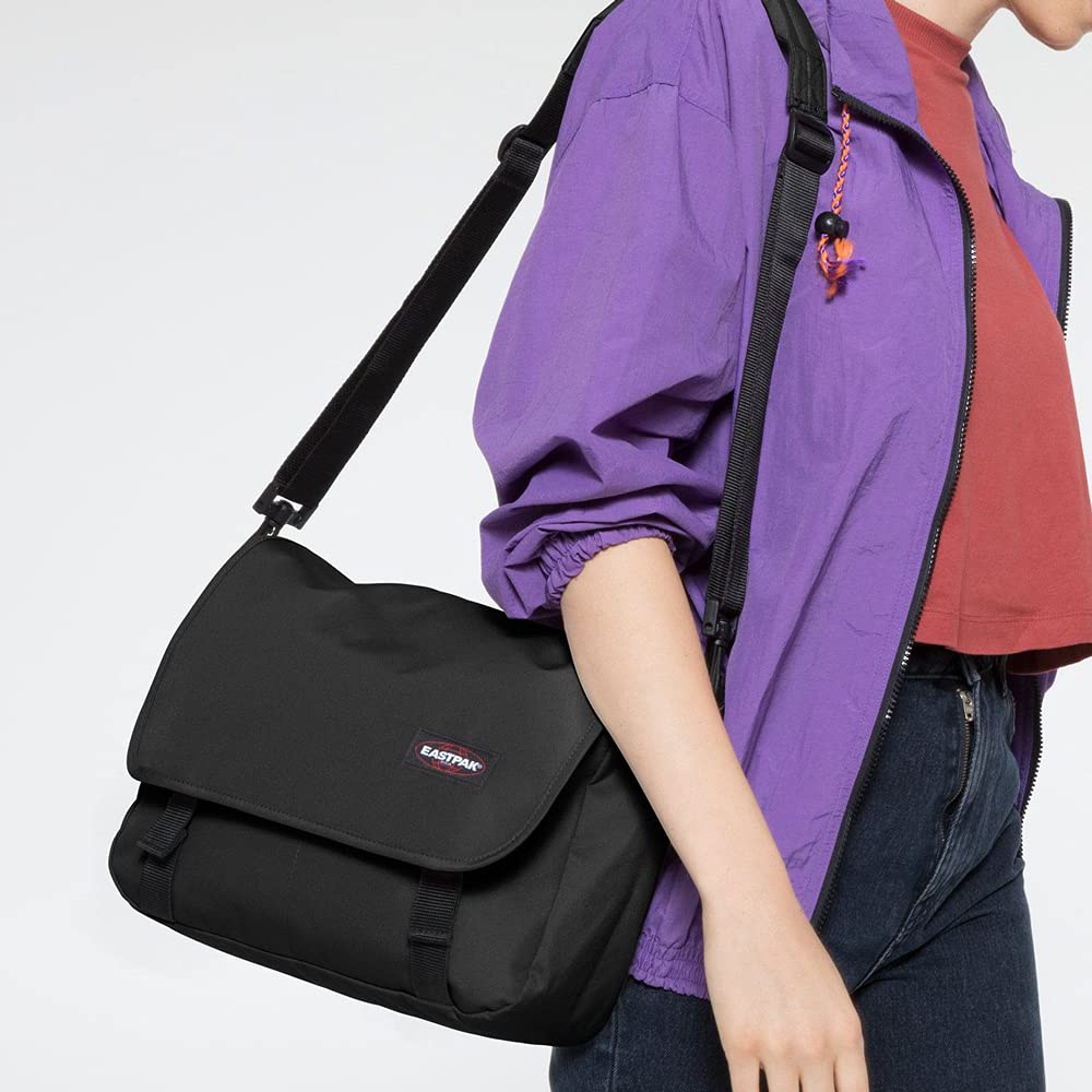 EASTPAK JR Borsa a Tracolla, 11.5 L - Black (Nero)