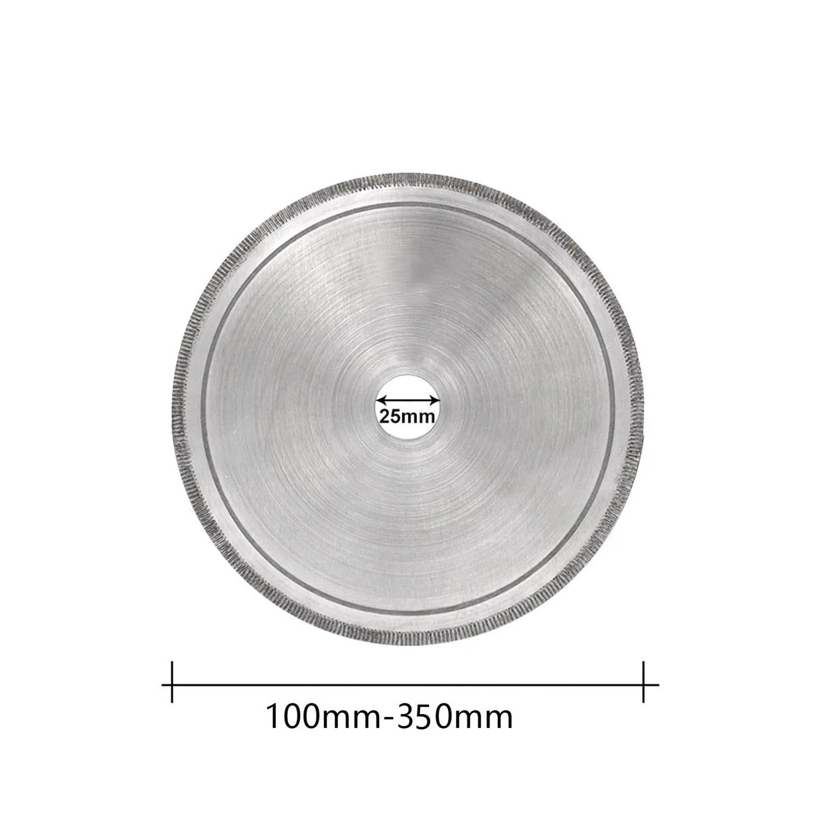 100mm-300mm Diamond Cutting Disc Super-thin Lapidary Saw Blade Wheels For Gems Crystal Jade Glass Processing