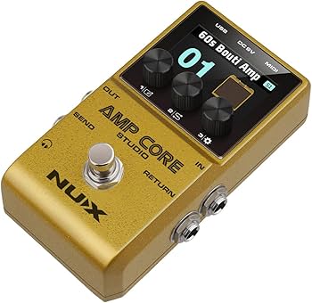 Amazon.com: NUX Amp Core Studio Guiar Effect Pedal, 26 AMP & IR Amazon.com: NUX Amp Core Studio Guiar Effect Pedal, 26 AMP & IR