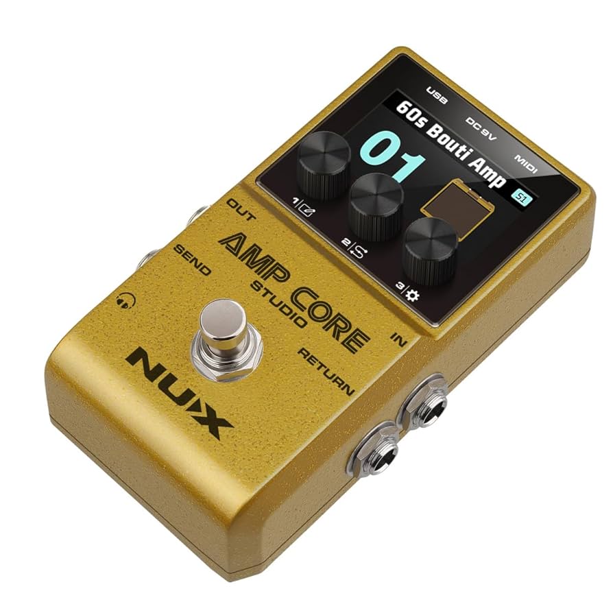 ギター NUX AMP CORE Amazon.com: NUX Amp Core Studio 26 Legendary Amp Models
