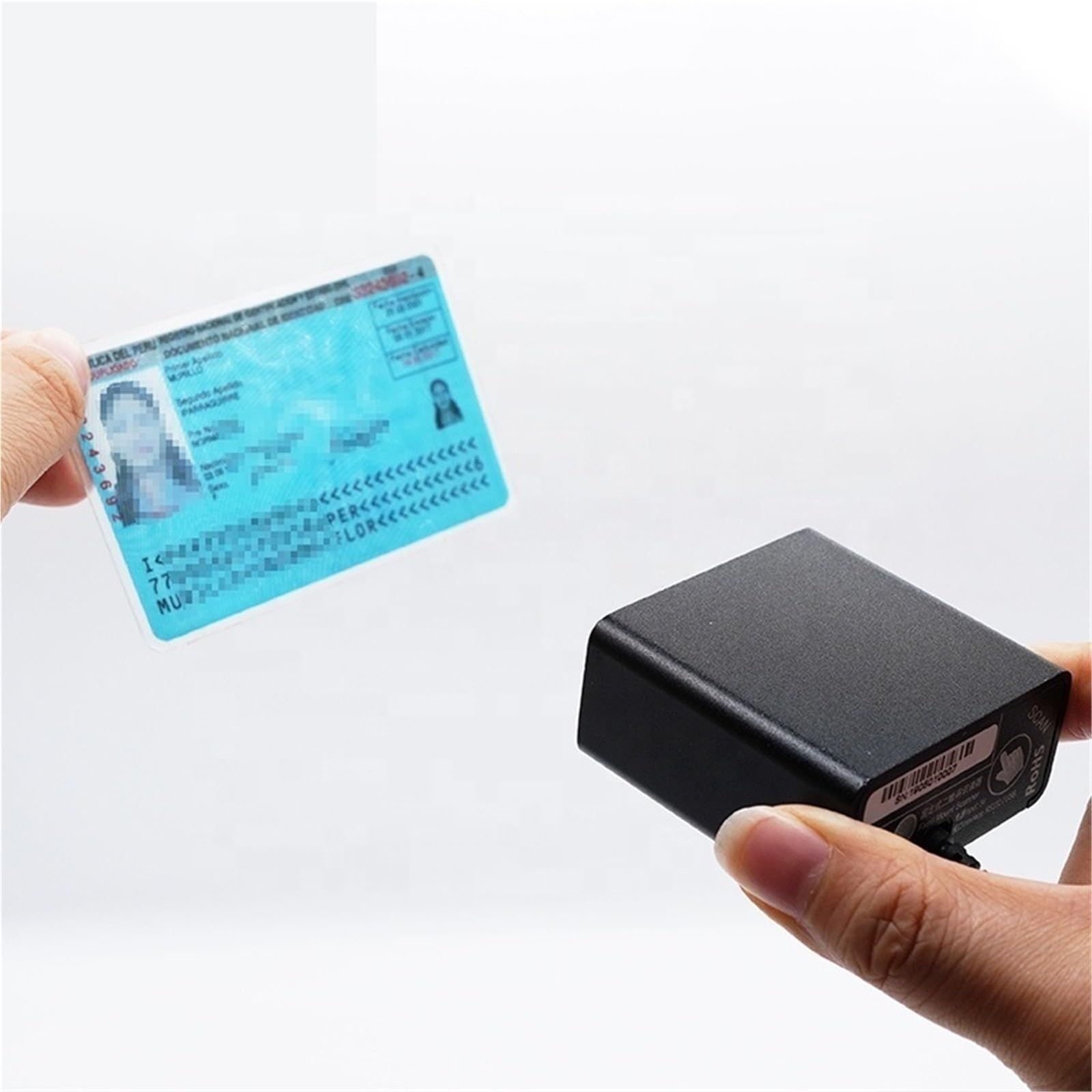 Lettori di codici a barre 1D/2D for la lettura a patente guida del passaporto a carta d'identità MRZ con interfaccia USB/RS232 Attrezzature per il self-service(USB HID-POS)