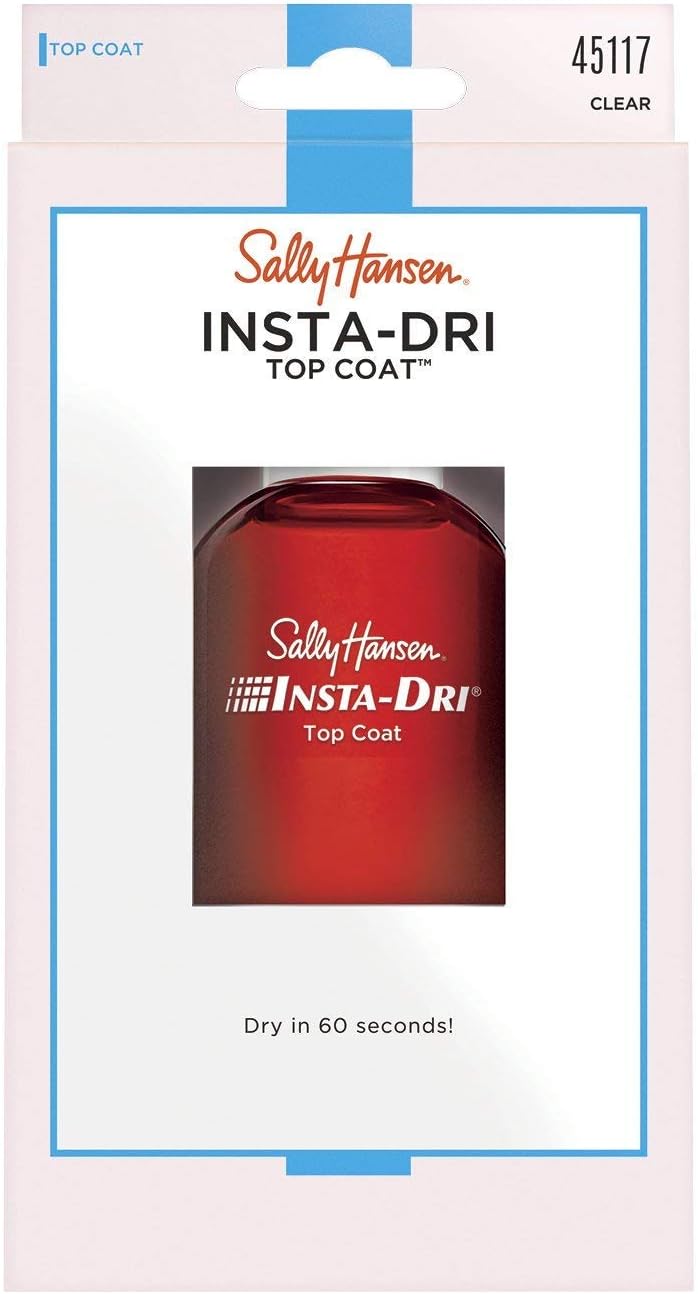 Sally Hansen Insta-Dri Anti-Chip, Top Coat [2755], 0.45 oz (Pack of 12)