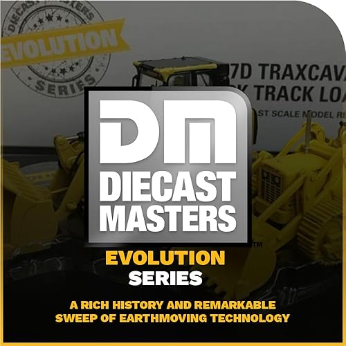 Miniatura 8 de Diecast Masters Camión para gatos Caterpillar 977D y 963K 1:50, serie Evolution | Camiones coleccionables de construcción a escala | Camión