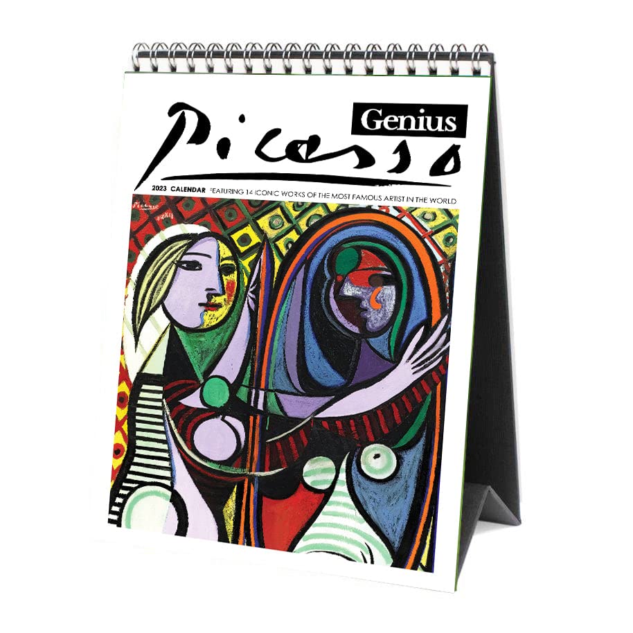 Image of Tallenge - Pablo Picasso - 2023 Desk Calendar - 6 x 9 Inches for Home & Office (Paper, Desk Calendar)