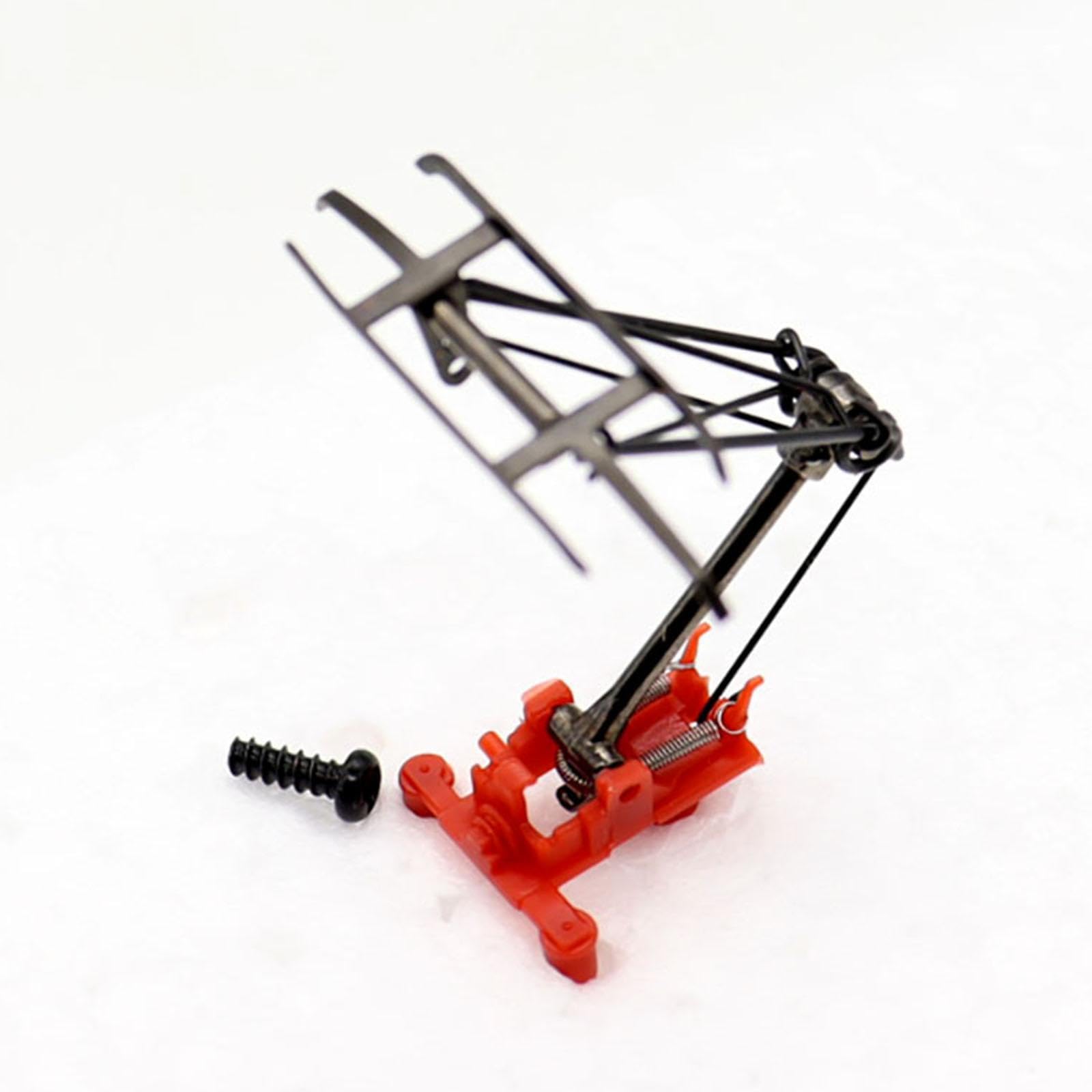 QUXVUIS 1 87 pantographes à bras Bow Metal Upgrade DIY Kit Amateurs de trains miniatures 187 pantographes à bras Bow est un pantographe l'échelle HO pour locomotives traction électriques