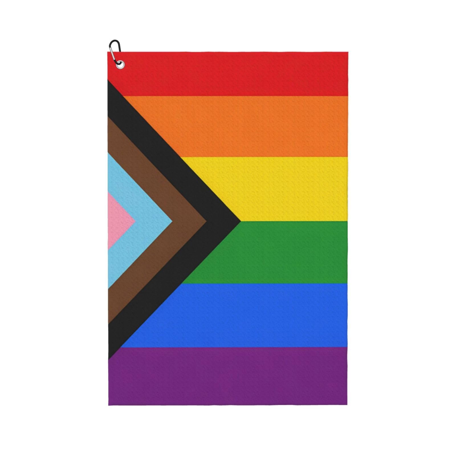 BSDFGSDD LGBT Pride Flag Intersex Inclusive Golf Towel 24 x 16 inches
