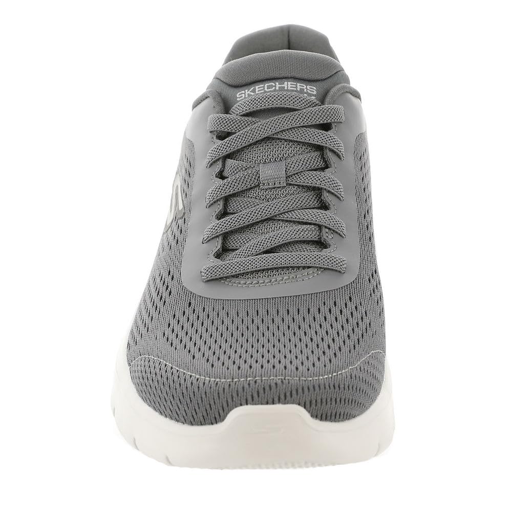 Skechers Go Walk Flex, Scarpe da Ginnastica Uomo, Grigio, 43 EU
