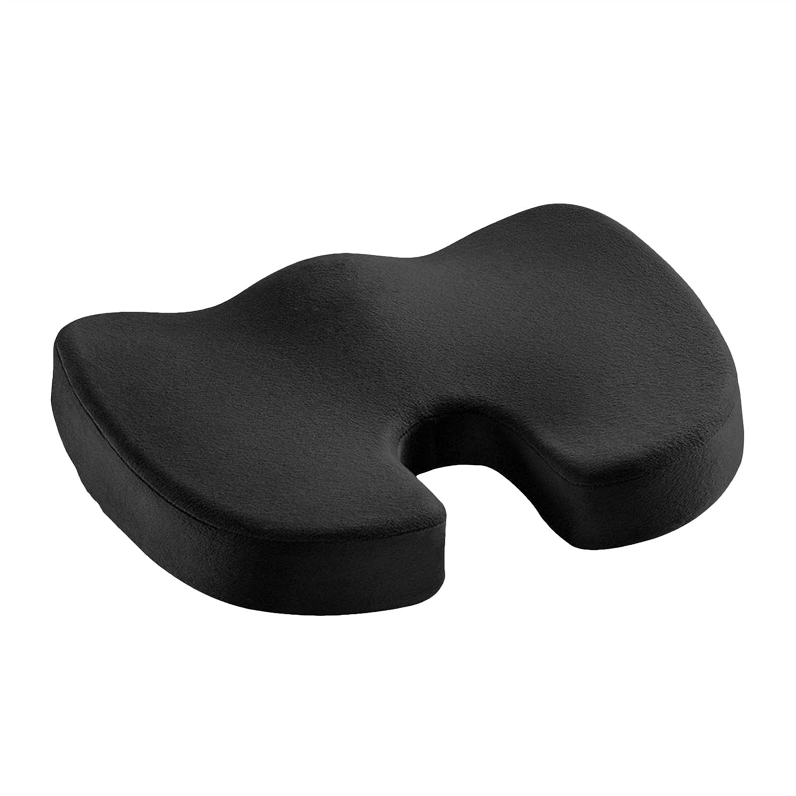 Coussin de siège en U pour soulager le coccyx en mousse de mémoire orthopédique pour chaise de bureau