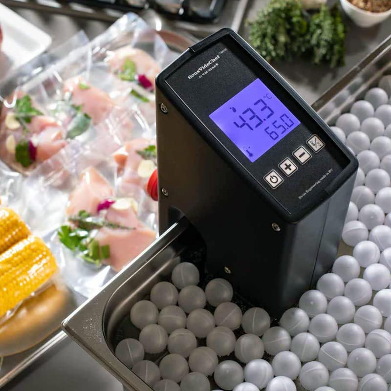 MBH – Roner cocina baja temperatura profesional SOUS VIDE CHEF capacidad 40 litros. Termostato de inmersión industrial para la cocción al vacío a baja temperatura en hostelería.