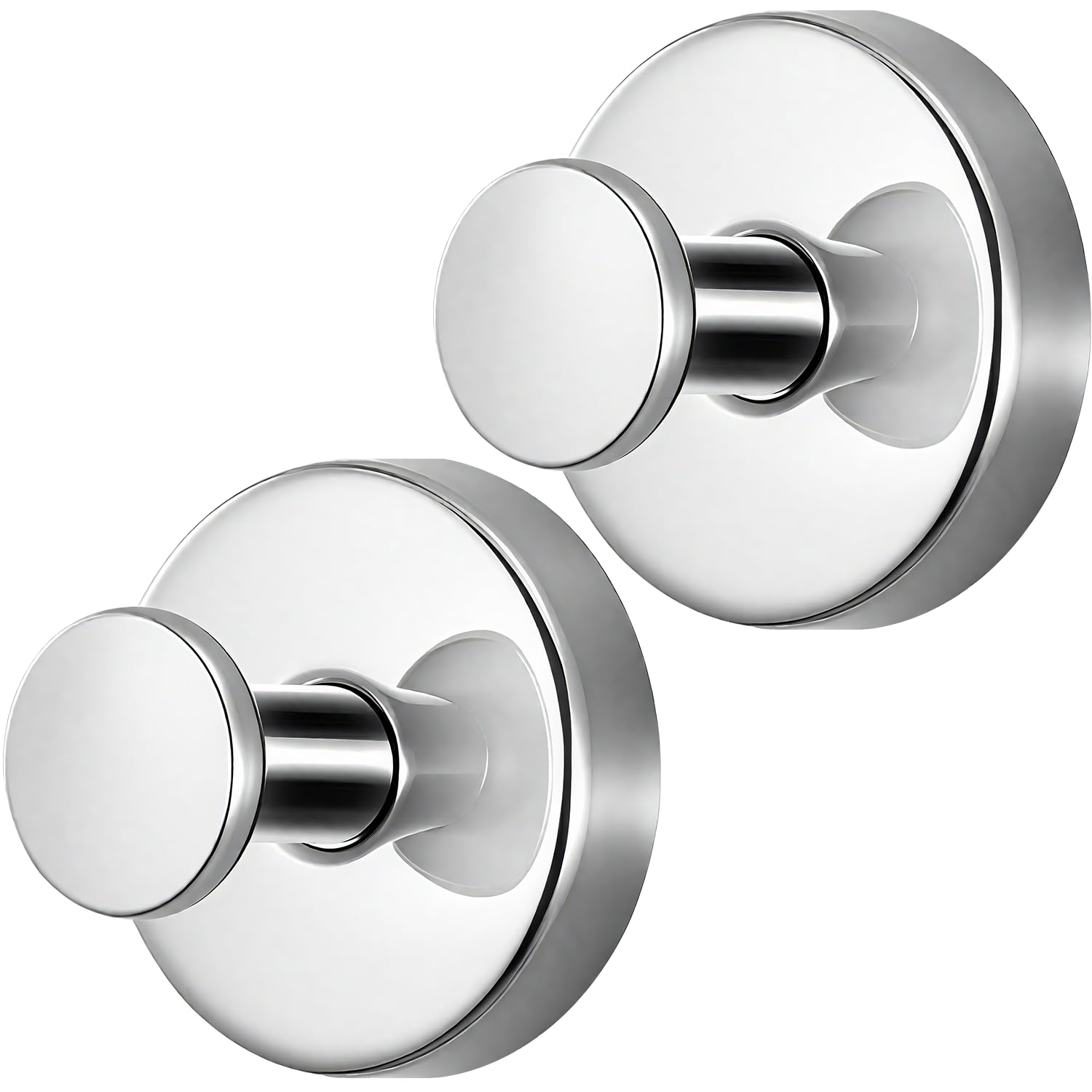 Suction Cup Hooks for Glass Window,Removable Shower Hooks for Inside Shower,Metal Towel Hooks for Bathrooms Non-Porous Strong Adhesive Tools for Bath, Home