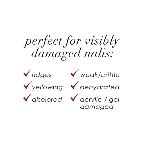 Miniatura 5 de Dermelect Transfix Nail Restore - Capa base con péptidos proteicos fortalecedor, nutritivo, ocultando el tratamiento para uñas débiles, descamación,