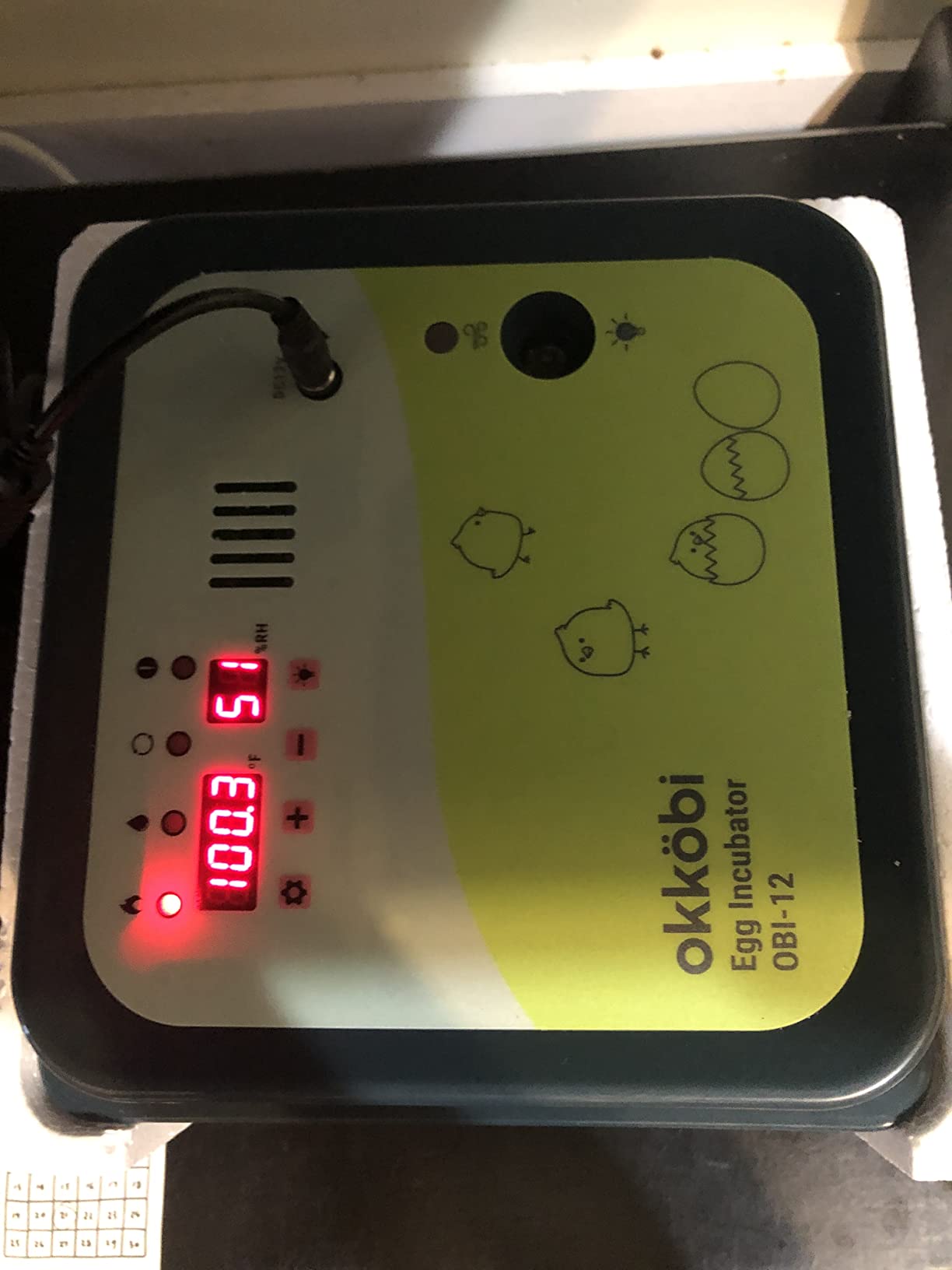 10/mo Finance Okköbi OBI12 Egg Incubator for Hatching Chickens