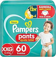 Fralda Pampers Pants Ajuste Total XXG 60 unidades