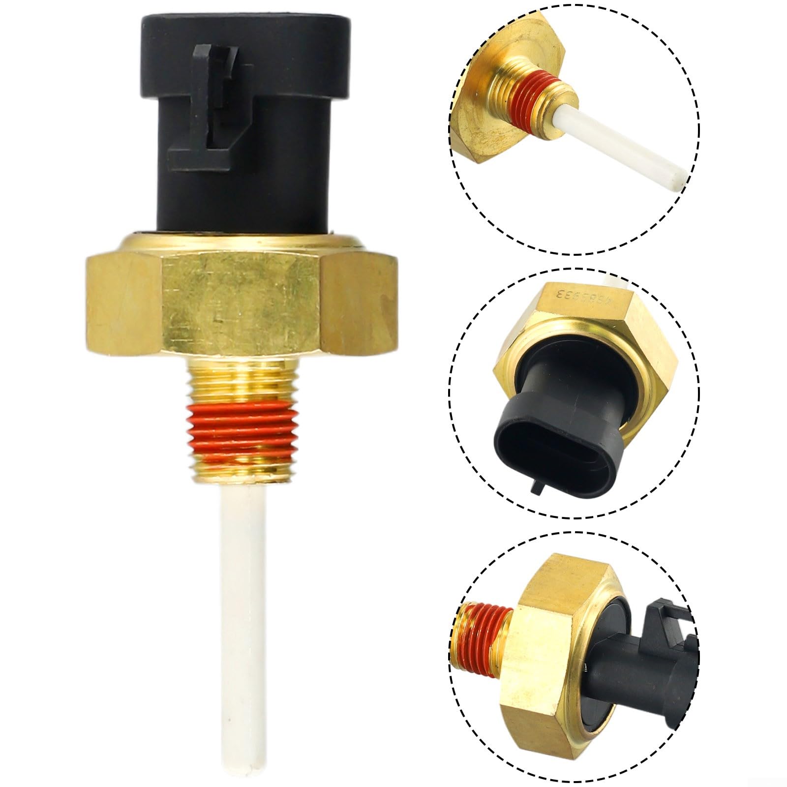 Interruttore sensore di livello del liquido di raffreddamento di ricambio 4383933 compatibile con per motori Cummins Truck