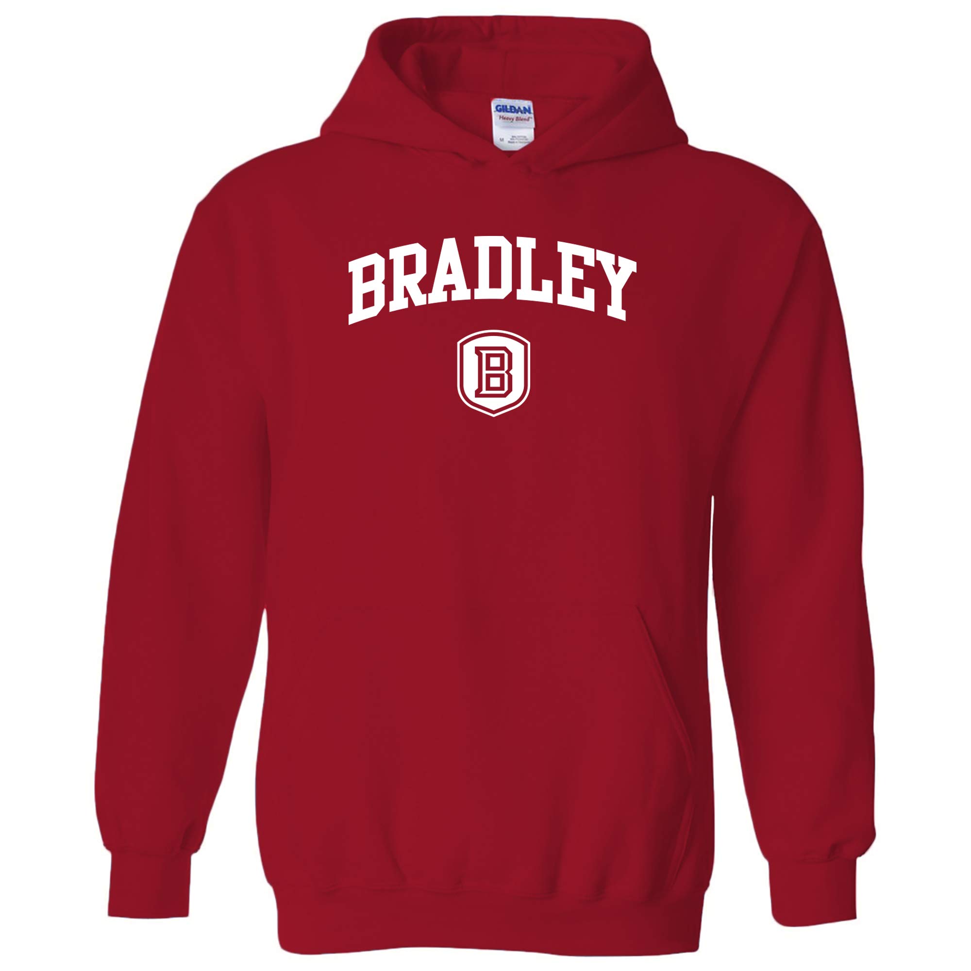 NCAA Officially Licensed College - University Team Color Arch Logo Hoodie - Red - S โ image 1