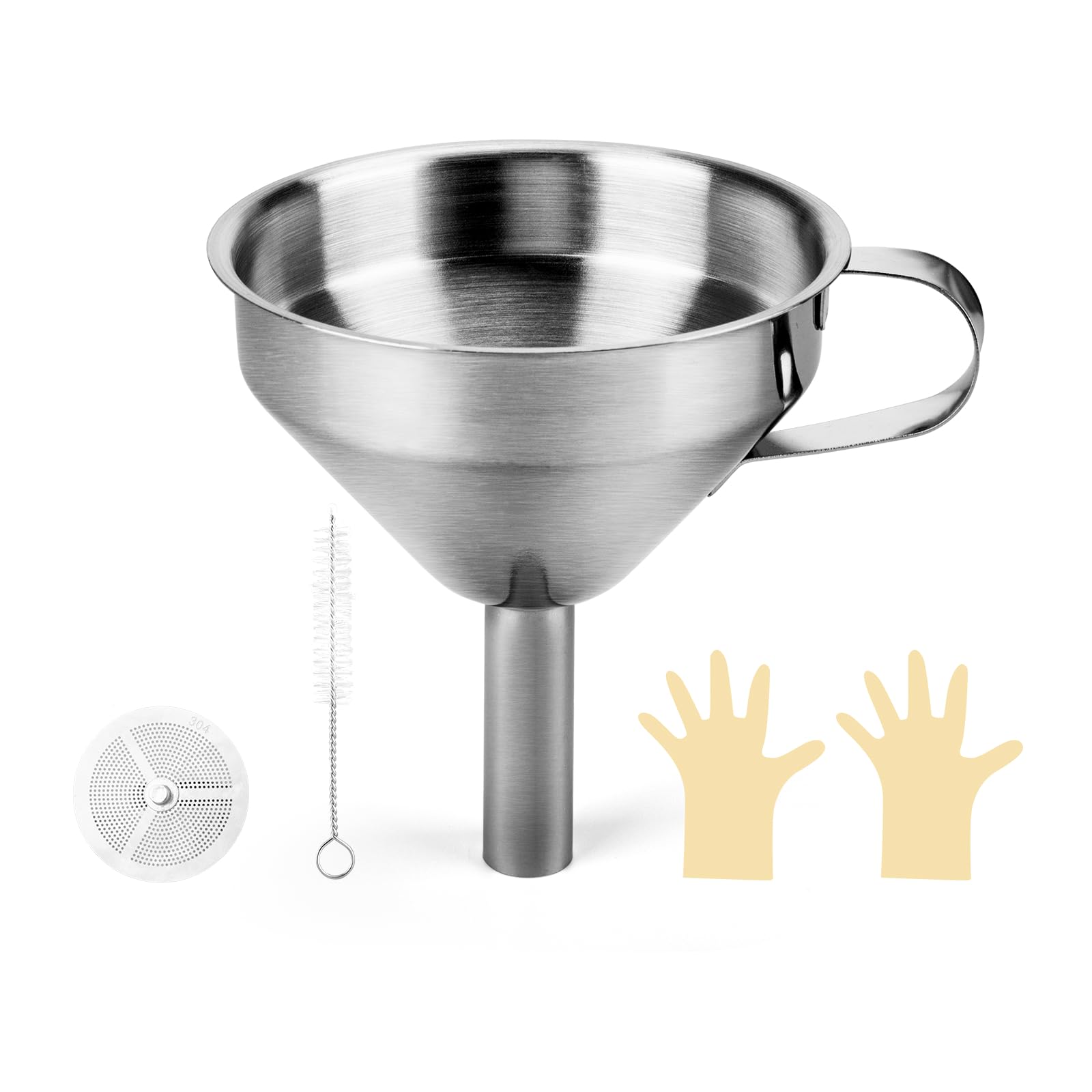 Amazon.co.jp: ELEGOO ステンレス じょうご 漏斗業務用 レジン用