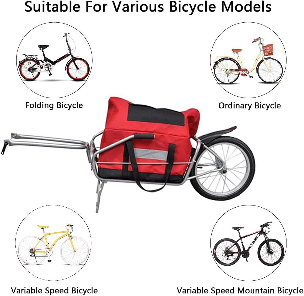 Great hyc Portable Suitable Shopping pounds Red Image