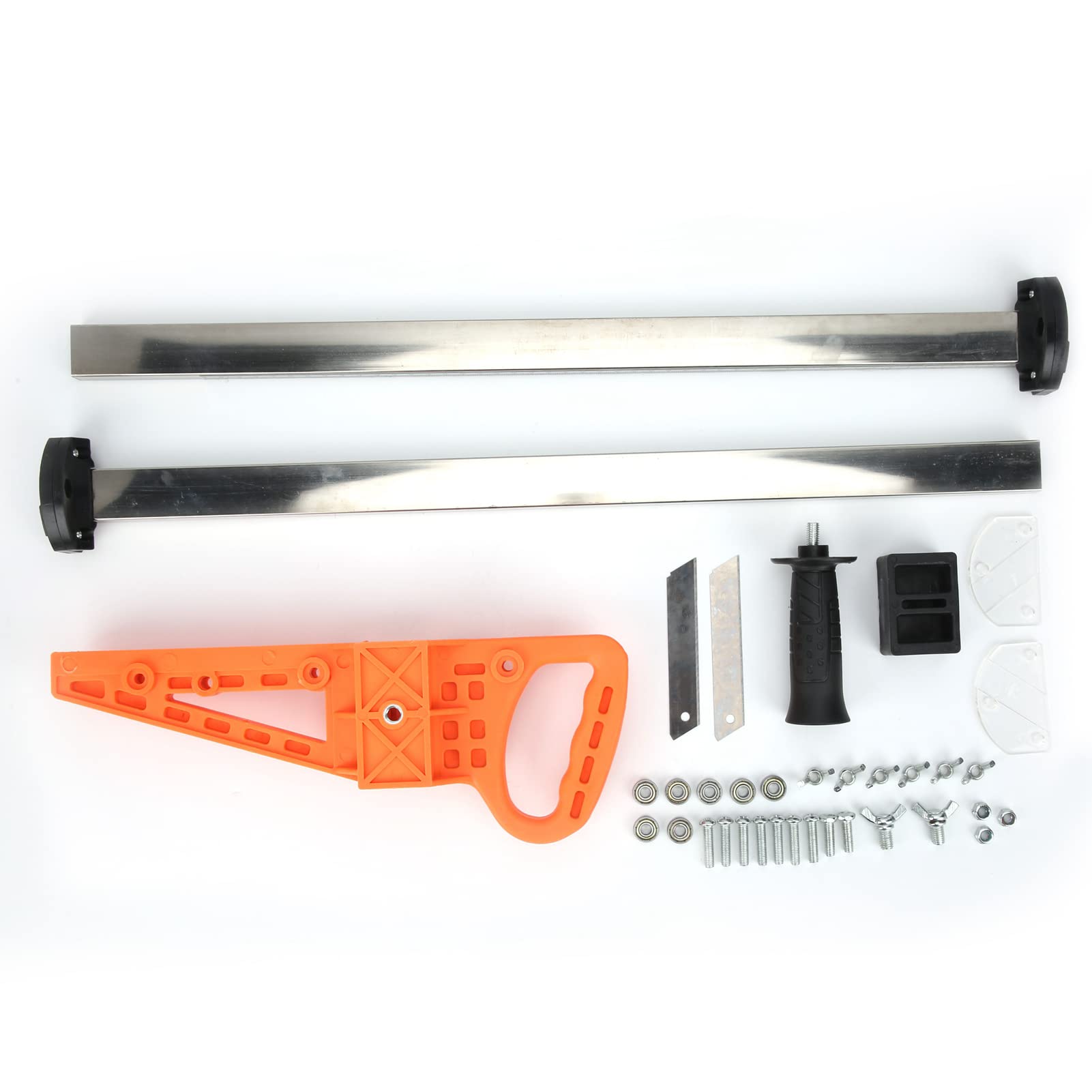 Generic Tragbare Edelstahl-Gipsplattenschneider für Schnelles Schneiden für Heimwerker, Holzbearbeitungs-Enthusiasten, Ergonomisch Geformtes Hand-Gips-Schneidewerkzeug für Heimwerker, 72,9 X 31,9 X