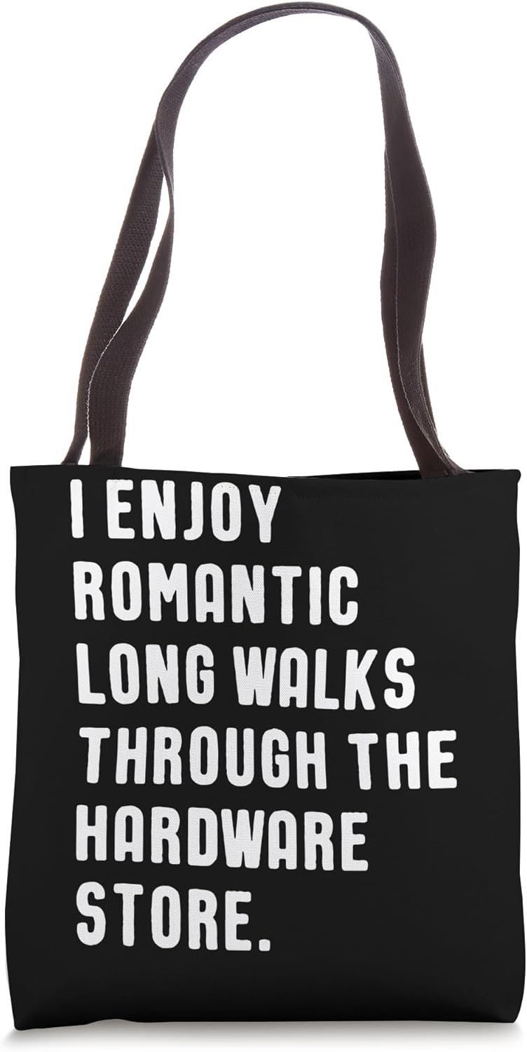 Hardware Store Lover Funny Quote Tote Bag Clothing, Shoes