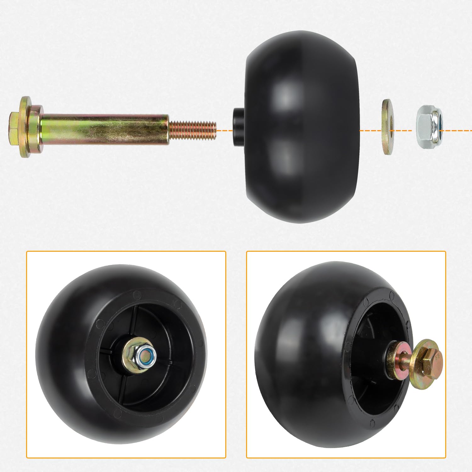 【トランプ】Rounders deck Deck Spindle For Toro Hayter 117-1192 | 8TEN