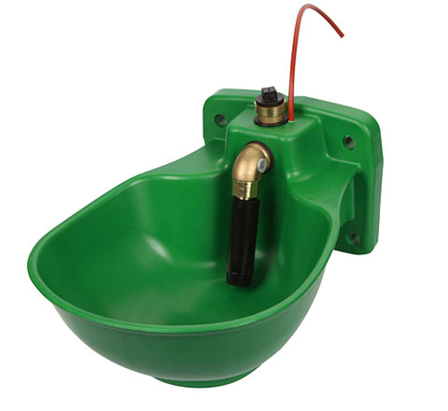 Kerbl - Bebedero anticongelante, plástico con Cable Calefactor para Caballos y Ganado HP20, 230 V, 73 W