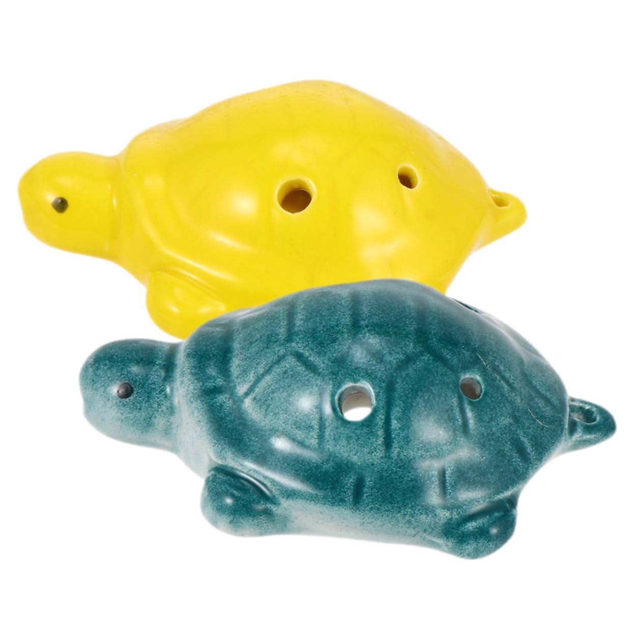 Sosoport Ocarina Musical Instrument Kids Ocarina 6 Hole Tone Turtle Shaped Recorder