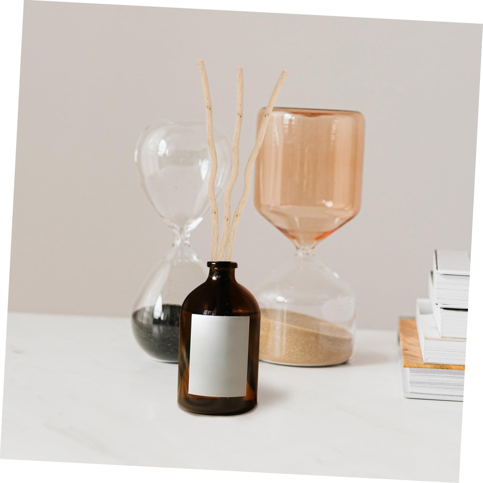 Ipetboom 250piezas Varillas De De Natural para Difusor De Esencial Decoración Aromática para Hogar Cocina y Dormitorio