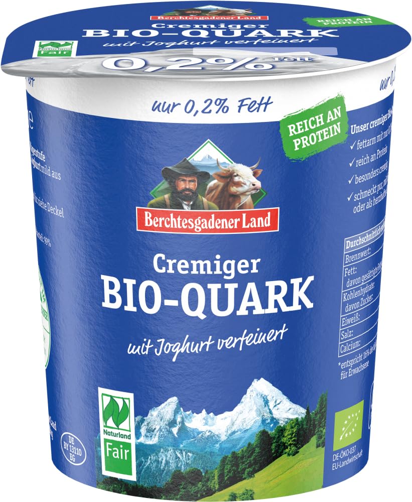 BGL Cremiger Bio-Quark 0,2% Fett 18 x 350 g