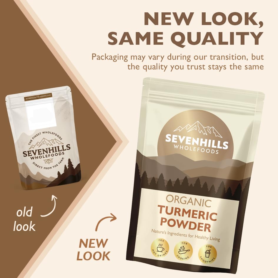 Sevenhills Wholefoods Organic Turmeric Powder 200g