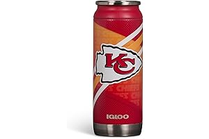 Igloo 16 Oz NFL Tumbler Can: The Perfect Water Bottle for Chiefs Fans