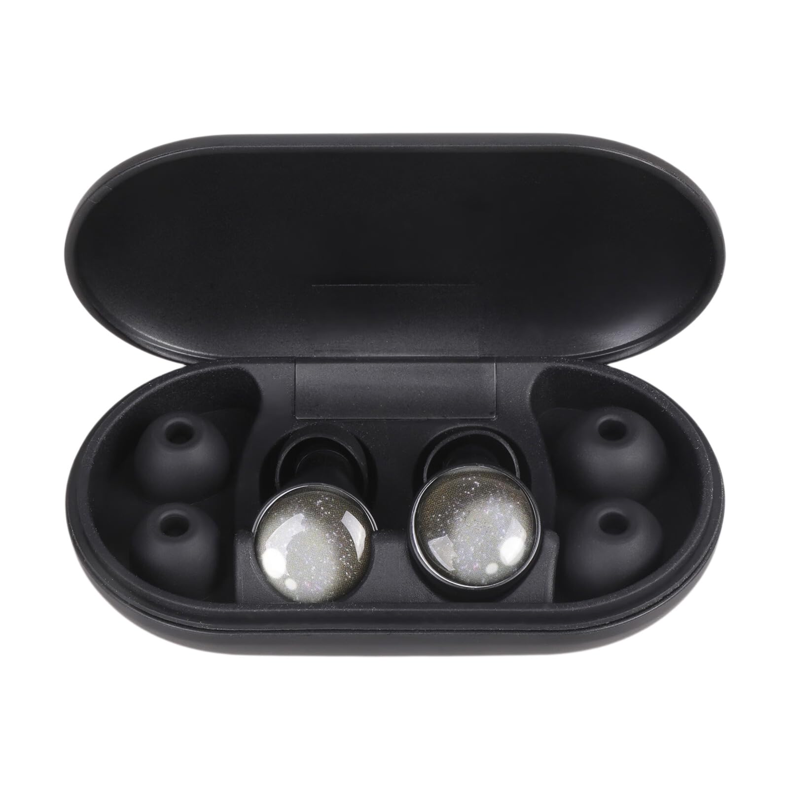 Zwwaazhf Black Silicone Ear Plugs For Sleep 45Db Cancelling Hearing Protections Earplugs For Sleep Concerts Work Study Silicone Earplugs For