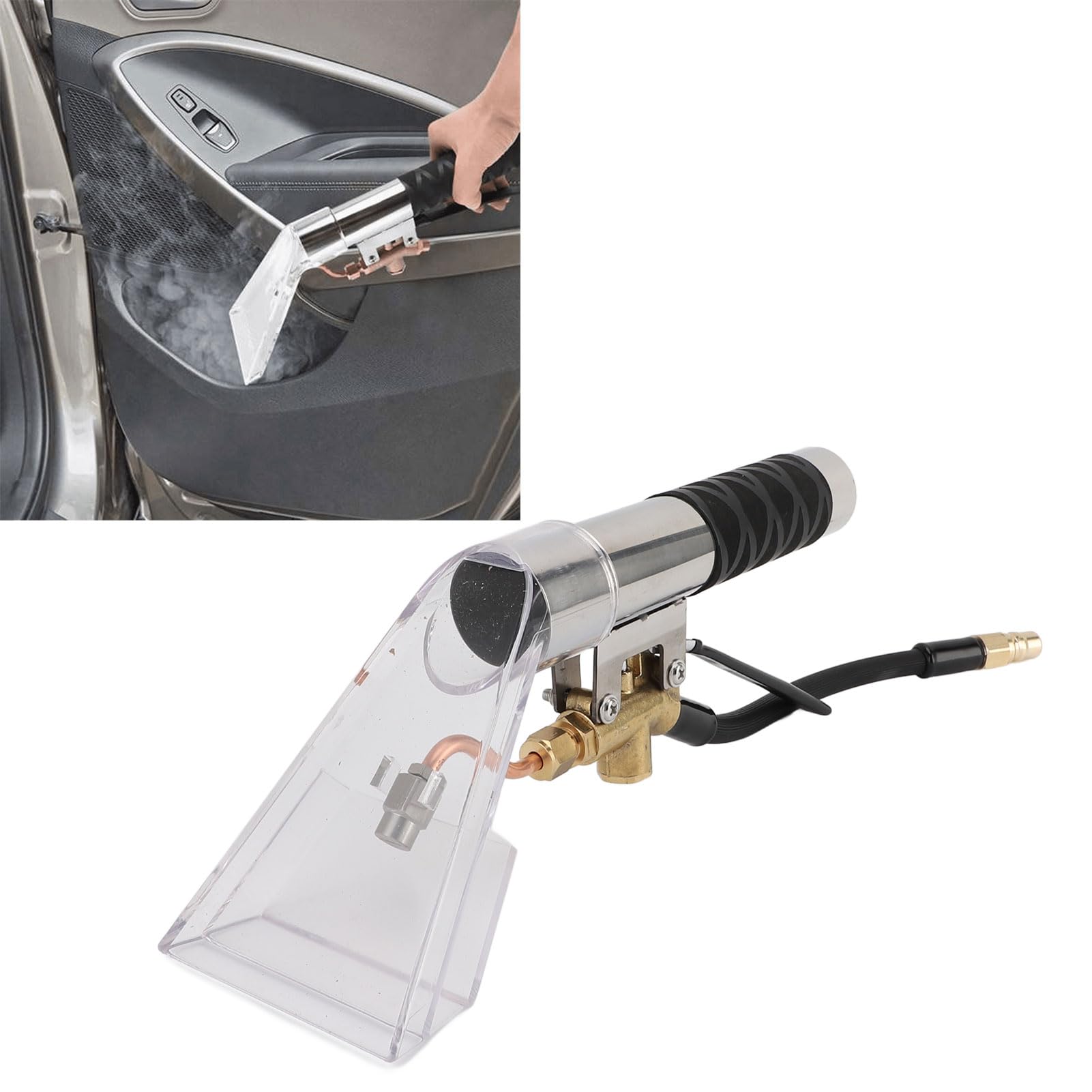 Shop Vac Extractor Adjunto de 1,5 Pulgadas Terrator del Extractor de Acero Inoxidable Varita de Limpieza de Alfombras