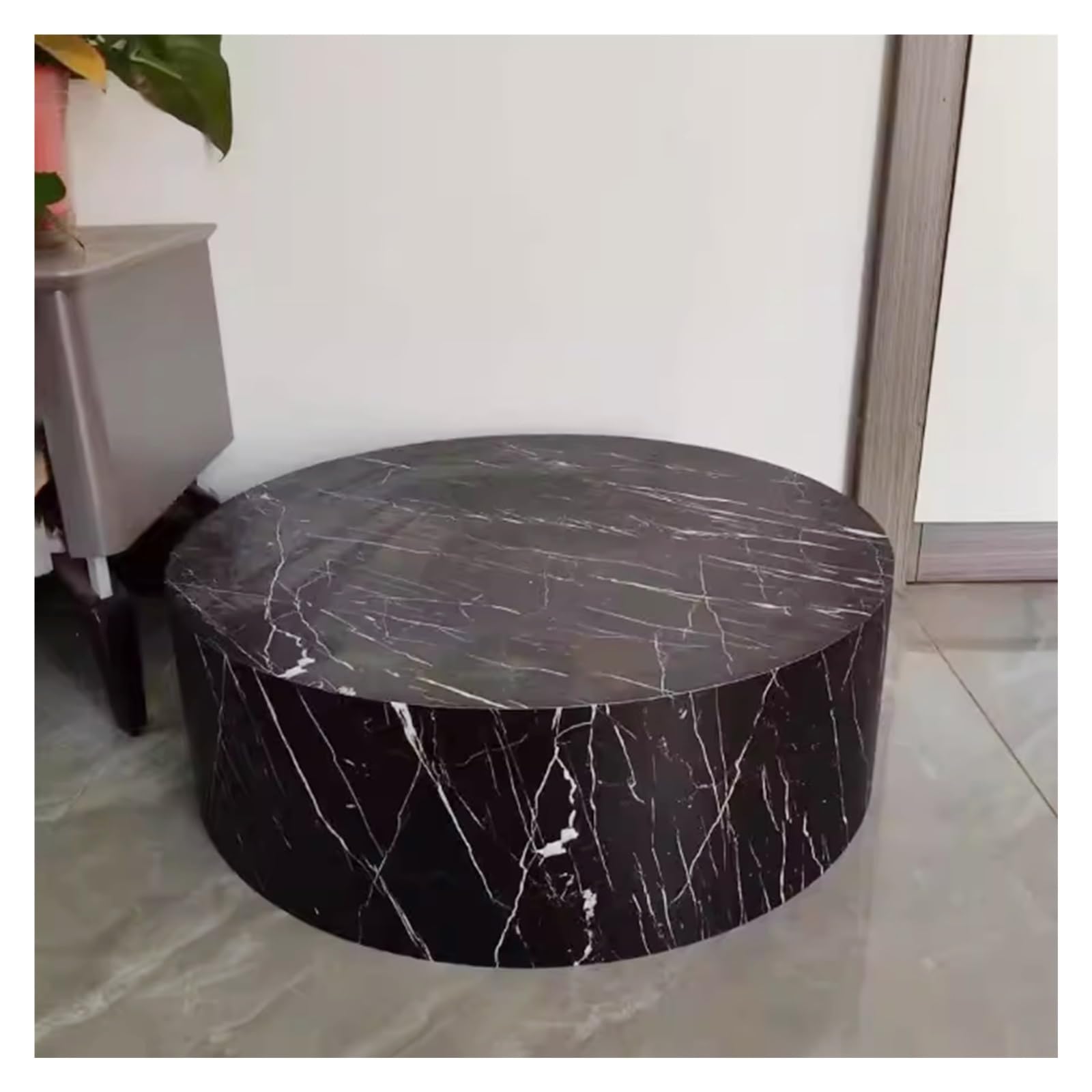 LYDBMYT Round Display Pedestal Stands, Showing Dessert Table Wedding Plinth Pillars, for Clothing Store Boutiques Bridal Shop(40x20cm)