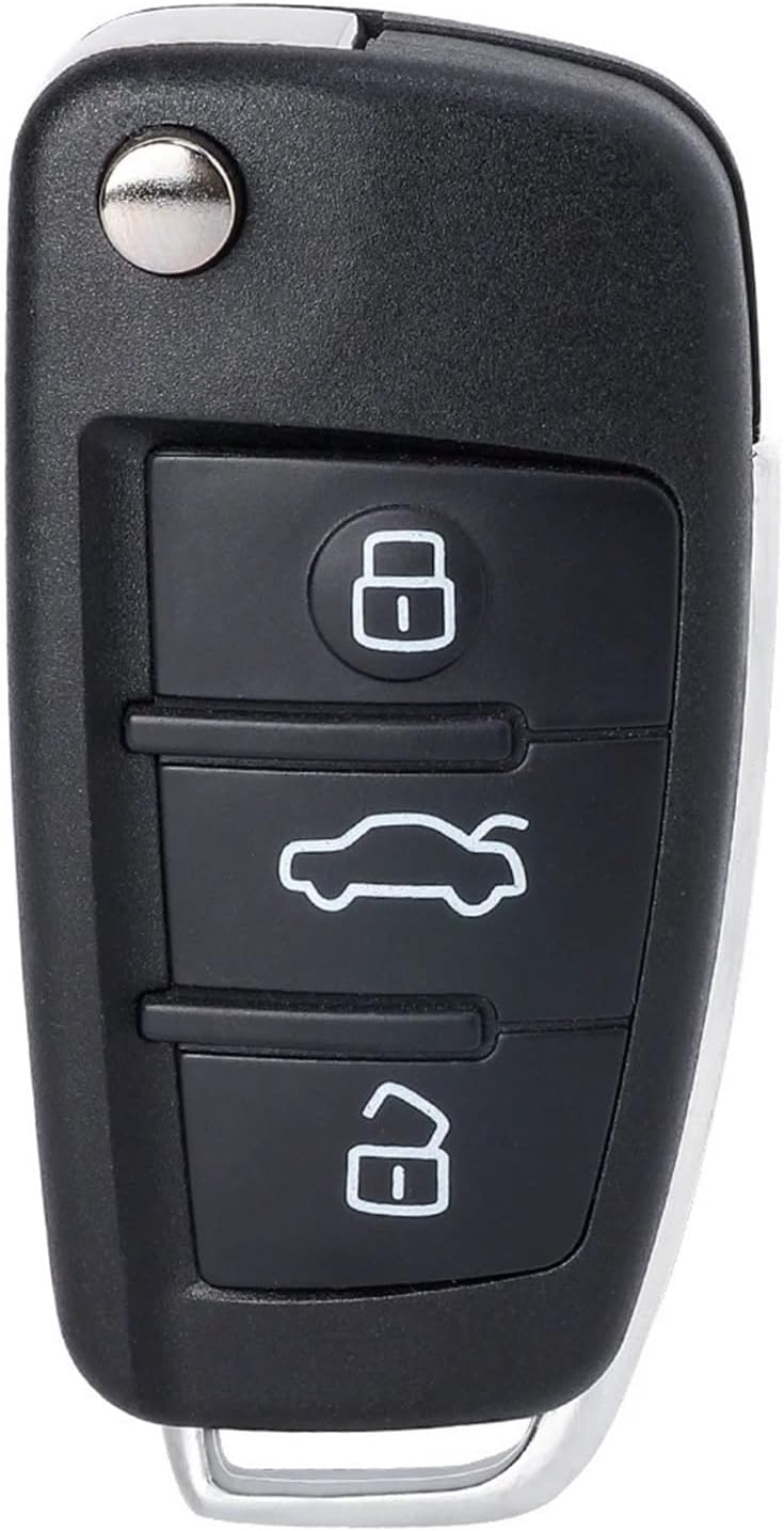 3 Prox Smart Flip Key 315MHz ID48 Compatible with Audi A3 S3 2012 2013 2014 2015 2016 2017 Fob P/N: 8X0837220A / 8V0837220E