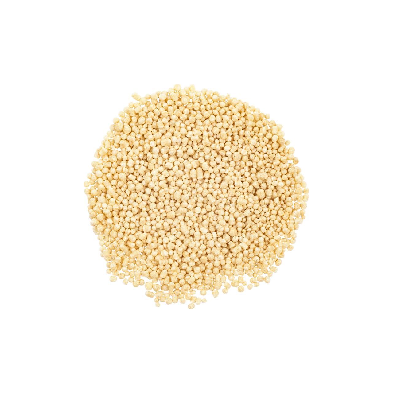 Organic Puffed Quinoa, Non-GMO, Nutty Toasted Flavor, Soft Crunch Texture, High Protein, Bulk, 15 lb