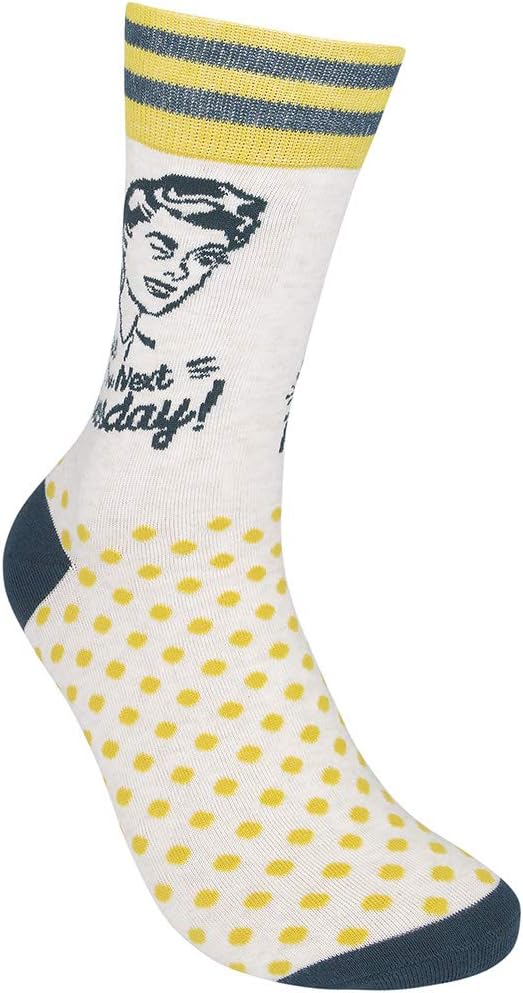 FUNATIC Funny and Crazy Socks with Sayings - Novelty Gifts for Men, Women, Teens - Image 4