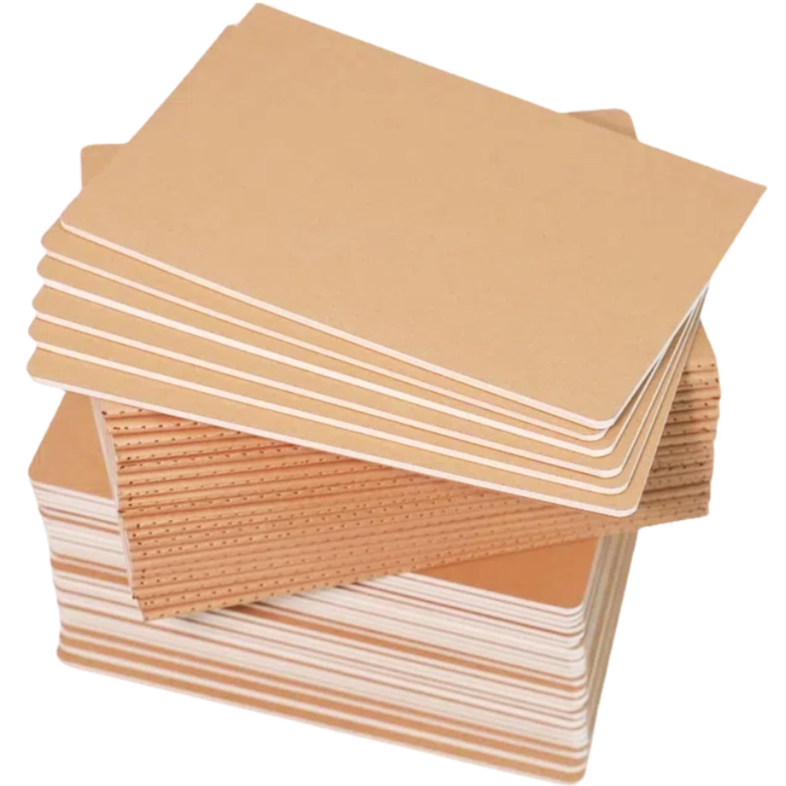 Confezione da 48 quaderni per viaggiatori, studenti e ufficio, diario di scrittura, quaderni con carta spessa, 60 pagine, 30 fogli, 21,1 x 14 cm, formato A5, set di diario di viaggio (vuoto)