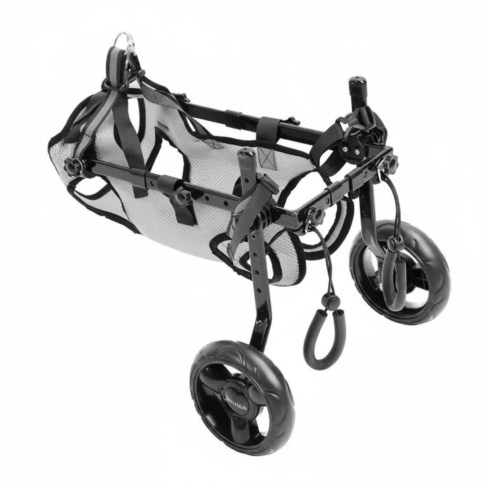 Lightweight Disabled Pet Wheelchair Long-Lasting Rear Leg Dog Wheelchair Stable Support Recovery Dog Chair for Medium Dogs, S, Without Leash|Pet Supplies | Dog Supplies | Strollers-image-43