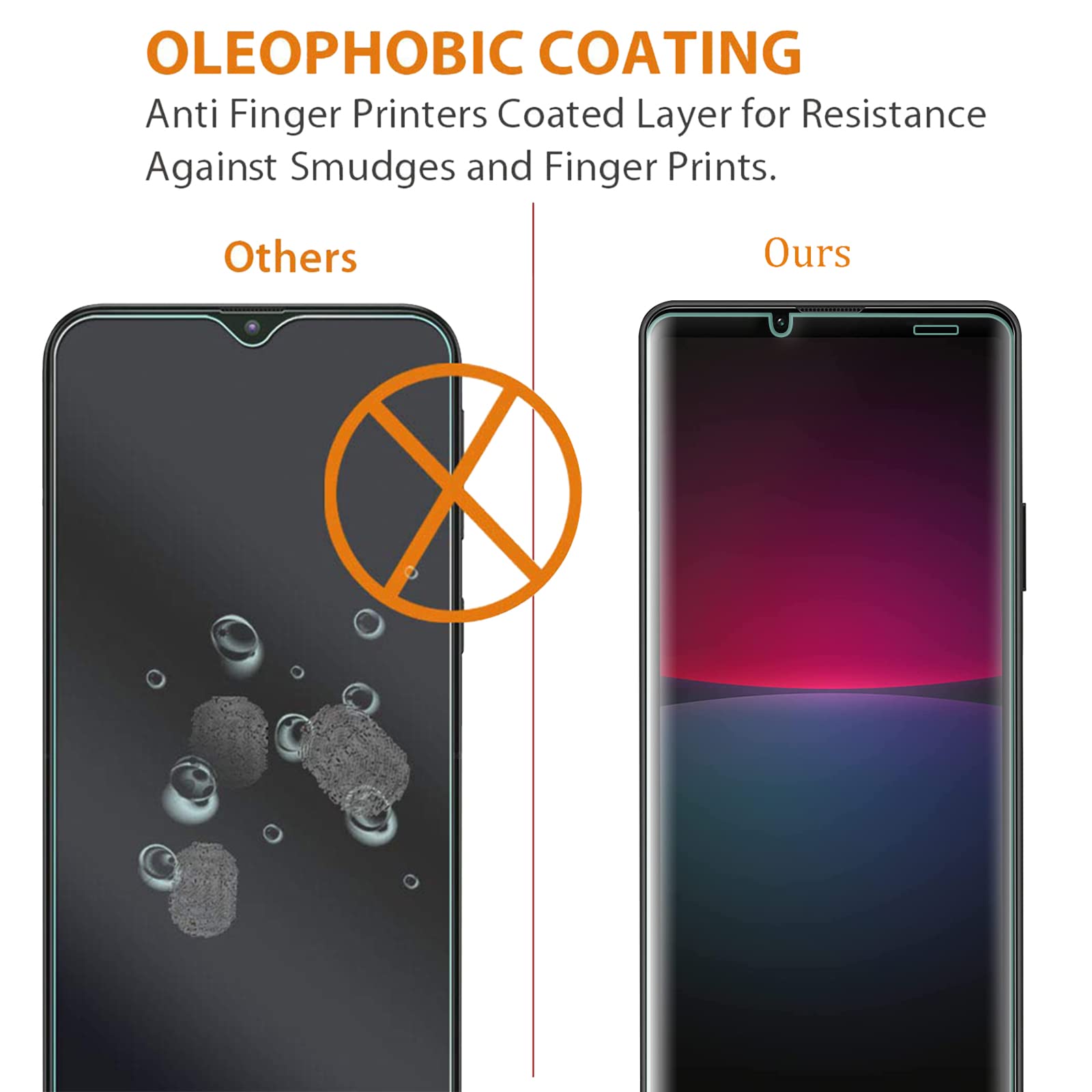 FTRONGRT Vetro Temperato Per Sony Xperia 10 IV, Durezza 9H - Foto 12